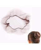 60 Pack Brown Invisible Elastic Edge Hair Nets - 20 Length, 1/4 Opening - Lightweight Dancing Hairnets for Women & Girls - Buy Online on GoSupps.com