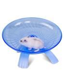 SZMYLED Blue Plastic Exercise Wheel for Small Animals - Silent Spinner for Hamsters & Hedgehogs, 18x18x11cm - Buy Online on GoSupps.com