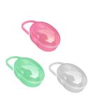 Buy Baby Pacifier Case - Portable Holder & Storage Box for Travel | 3 Pack - Ideal for Moms - Buy Online on GoSupps.com