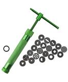 Darnell Nehemiah Metal Alloy Sugar Paste Extruder Craft Gun with 20 Tips - Perfect for Fondant, Cake Sculpture, Polymer Clay - Green - Buy Online on GoSupps.com