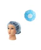 Disposable Bouffant (Hair Net) Caps Spun-bounded Poly Hair Head Cover Net 18 Inches Blue (1000) - Buy Online on GoSupps.com
