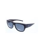 HIS Polarized HP79100 Sunglasses - Havana Blue | 0 Diopters | Stylish UV Protection for All | International Shipping Available - Buy Online on GoSupps.com