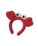 ZHOUMEIWENSP Red Crab Claw Headband for Women & Girls - Facial Spa Hair Band | Makeup & Washing Accessory - Buy Online on GoSupps.com