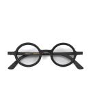 LONDON MOLE Eyewear | Moley Reading Glasses | Round Glasses | Cool Readers | Stylish Reading Glasses | Men's Women's Unisex | Spring Hinges Matt Black 2.5 x - Buy Online on GoSupps.com