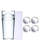 Luvadeyo Nail Stamping Set - 1 Piece Nail Stamp & Scraper for 100+ Uses | Perfect for French Manicure & DIY Nail Art - Buy Online on GoSupps.com