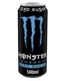 Monster Energy Drink Absolute Zero Sugar 500ml (12 x 500ml Cans) Energy Drink 12 x 500ml Cans - Buy Online on GoSupps.com