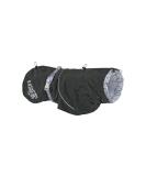 Hurtta Monsoon Dog Raincoat - Waterproof Jacket for Dogs Black 45 cm (18 in) with Reflectors - International Shipping Available - Buy Online on GoSupps.com