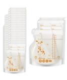 40-Pack BPA-Free Breast Milk Storage Bags | Space-Saving Freezing Bags | 250 ml Breast Milk Bags for Safe Storage - Buy Online on GoSupps.com