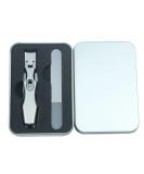 Dotmalls Cumulus Nail Clipper with Catcher - Large Wide Jaw Safety Lock Silver | International Shipping Available - Buy Online on GoSupps.com