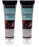 Cuccio Naturale Butter Scrub - Exfoliating Pomegranate & Fig - 24 Hour Hydration for Softer Radiant Skin - Moisturizes Dry Skin - 4 Oz - International Shipping Available - Buy Online on GoSupps.com