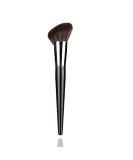 Angled Blush Brush & Large Powder Mineral Makeup Brush - Perfect for Daily Foundation & Blush Application (Black - Buy Online on GoSupps.com
