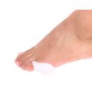 Pinky Toe Bunion Corrector - 2 Soft Gel Silicone Toe Separators for Hallux Valgus & Bunionette Relief | Small Toe Protection Pads - Buy Online on GoSupps.com