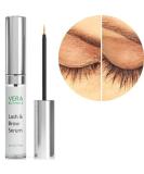 Vera Botanics Lash & Brow Booster Serum for Longer Fuller Eyelashes & Eyebrows - Bestselling Natural Enhancer for Growth & Regrowth - Buy Online on GoSupps.com
