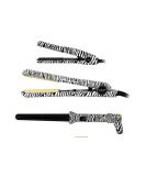ISO Professional Hairstyling Set - Straightener Curling Iron & Mini Straightener (Zebra) | International Shipping Available - Buy Online on GoSupps.com