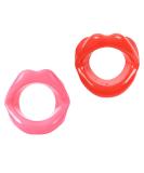 Coheali Lip Massage Device - Doppelkinn Reducer | Mini Silicone Face Slimming Tool - 2 Pieces for Oral Muscle Massage & Facial Toning - Buy Online on GoSupps.com