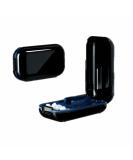 Portable Pill Cutter & Organizer 2-in-1 | Durable ABS & Silicone - Black - Buy Online on GoSupps.com