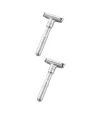 Angoily Pro Shave Razor - Double-Sided Manual Razor for Superior Facial Hair Management | International Shipping Available - Buy Online on GoSupps.com