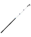 Lineslife Boat Hooks Floating | Telescoping 12ft Extendable Push Hook Pole | Lightweight Aluminum | Non-Slip Black - Buy Online on GoSupps.com