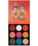 Juvia's Place Coral Red Neutral Eyeshadow Palette - 9 Pigmented Shades for Professional Eye Makeup - Buy Online on GoSupps.com
