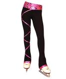 Ice Fire Figure Skating Criss Cross Pants - Party Pink Adult XS (12-14) - Buy Online on GoSupps.com