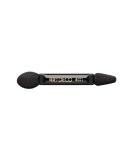 ARTDECO Duo Eyeshadow Applicator - Small Eyeshadow Applicator for Eyeshadow Palette - 1 Piece Black schwarz - Buy Online on GoSupps.com