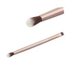 Double Ended Eyebrow & Eyeshadow Brush - Soft Vegan Bristles for Precision & Blending | Versatile Makeup Tool - Buy Online on GoSupps.com