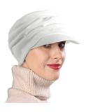 Forbusite Women's White Newsboy Hat Cabbie Cap for Cancer Hair Loss - Buy Online on GoSupps.com