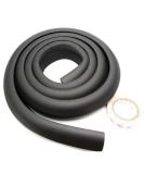 AKORD 2 METRE SAFETY EDGE PROTECTION FOR CHILD/BABY/KID/TODDLER - COVER FURNITURE CORNERS/EDGES - BABY PROOFING (Black) - Buy Online on GoSupps.com