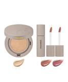 KOREA Foundation Lip Stain Set - 23N Uni Beige & 02 Wormhole Mystery | International Shipping Available - Buy Online on GoSupps.com