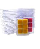 GQ Wax Melt Molds - 50 Pack Clear Plastic Clamshells for Wickless Wax Melts - Buy Online on GoSupps.com