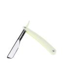 Barber Edge Steel Razor - Vintage Folding Metal Razor for Men (White) | Premium Quality & Precision Shaving Tool - International Shipping Available - Buy Online on GoSupps.com