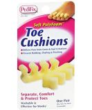 PediFix Toe Cushions One Size Fits Most - 4 Count Pack for Comfort and Protection - Buy Online on GoSupps.com