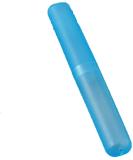 Portable Plastic Toothbrush Case - Travel & Camping Toothbrush Storage Box with Air Hole - Dust-Proof & Stylish Makeup Brush Holder - Blue - Buy Online on GoSupps.com
