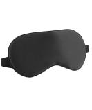 MAXFEEL 25 Momme 100% Mulberry Silk Sleep Mask - Adjustable Eye Cover for Men & Women Blocks Light Gender-Neutral Black Blindfold - Buy Online on GoSupps.com