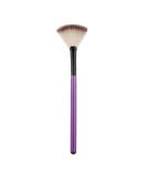 Demarkt Purple Fan-Shaped Makeup Brush for Foundation Eyebrow & Eyeliner | Cosmetic Brushes for Flawless Application - 1 Piece - Buy Online on GoSupps.com