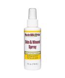 NutriBiotic Skin & Wound Spray with Grapefruit Seed Extract 4 fl oz (118 ml) - Buy Online on GoSupps.com