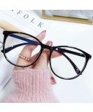 Blue Light Blocking Glasses | Oversized Square Transparent Frames for Men & Women | Anti Blue Light Eyewear for Gaming Reading & Computer Vision Care - Buy Online on GoSupps.com