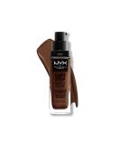 NYX Can't Stop Won't Stop Full Coverage Foundation, Warm Walnut 22.5 - Long Lasting, Waterproof Vegan Formula, Matte Finish - Buy Online on GoSupps.com