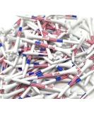 NorthPointe USA American Flag Plastic Golf Tees - Pack of 100 Patriotic Tees in Bulk - Buy Online on GoSupps.com
