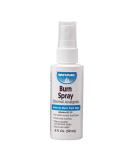 First Aid Burn Spray 2oz Antiseptic Pump Bottle - 2 Pack | MS-46410 - Buy Online on GoSupps.com