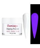 Glow in the Dark White Nail Dip Powder 1OZ GL085 - OUMISAYA Fluorescent Dipping Powder - Buy Online on GoSupps.com