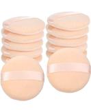 12 Pack Cotton Powder Tassels - Round 3.4 Champagne Makeup Applicators for Face & Body - International Shipping Available - Buy Online on GoSupps.com