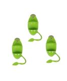 Cuttlebone Holder for Birds - 3 Pcs Parrot Stand with Plastic Cuddle & Bone Sticks - Ideal for Parrots Parakeets & Finches (Green) - International Shipping - Buy Online on GoSupps.com