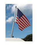 Taylor Made Products 902 Boat Flag Pole Kit - Stainless Steel - 18 inch - Buy Online on GoSupps.com