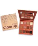 FARMASi Glam Up Eyeshadow Palette - Ultra Blendable Matte Shades Rich Colors Long-Lasting 12 Velvety Textures - Shop Internationally - Buy Online on GoSupps.com