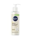 Nivea men sensitive per menmalist razor cream (200 ml) mild formula with 10 selected ingredients transparent shaving gel for full shaving and for all beard carriers 200 ml (1 Pack) - Buy Online on GoSupps.com