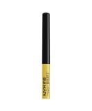 NYX Vivid Brights Liquid Eyeliner in Vivid Halo - Pastel Yellow | Long-lasting Formula - Buy Online on GoSupps.com