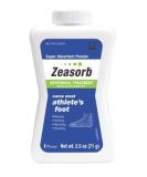 Zeasorb Antifungal Treatment Powder 2.5oz (Pack of 4) for Athlete's Foot by Zeasorb - Buy Online on GoSupps.com