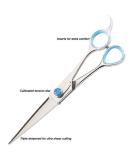 Geib Super Gator Stainless Steel Pet Straight Grooming Shears 7-1/2-Inch - Buy Online on GoSupps.com