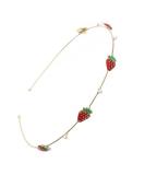 Holibanna Strawberry Headband Metal Headband Hair Hoop Women Hairband Girls Headdress - Buy Online on GoSupps.com
